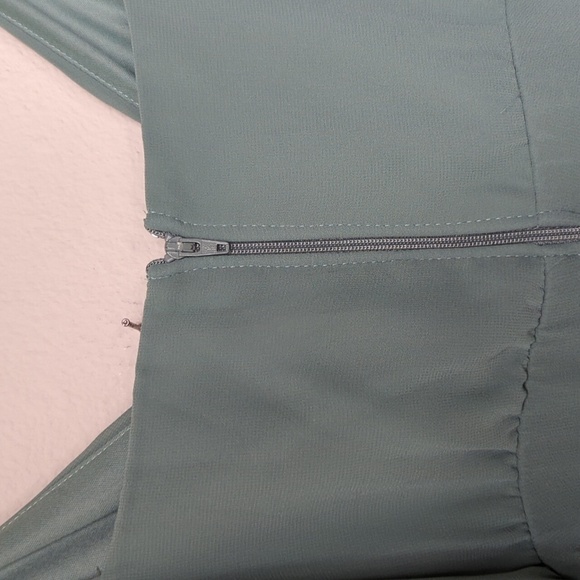 Birdy Grey Kaia Dress Women's XL Sea Glass Maxi Dress Gown - Picture 11 of 16